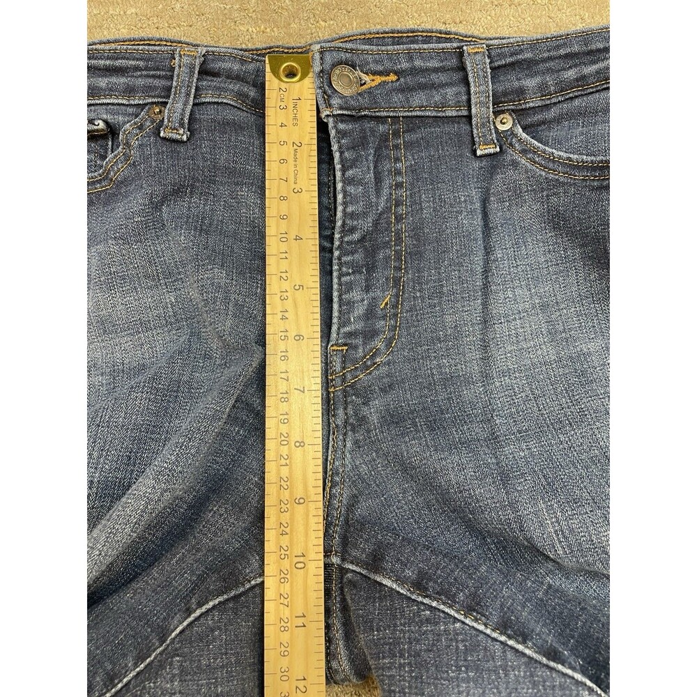 Levi's 414 Classic Straight Jeans Women’s 18W Blue Stretch Denim - Picture 5 of 14